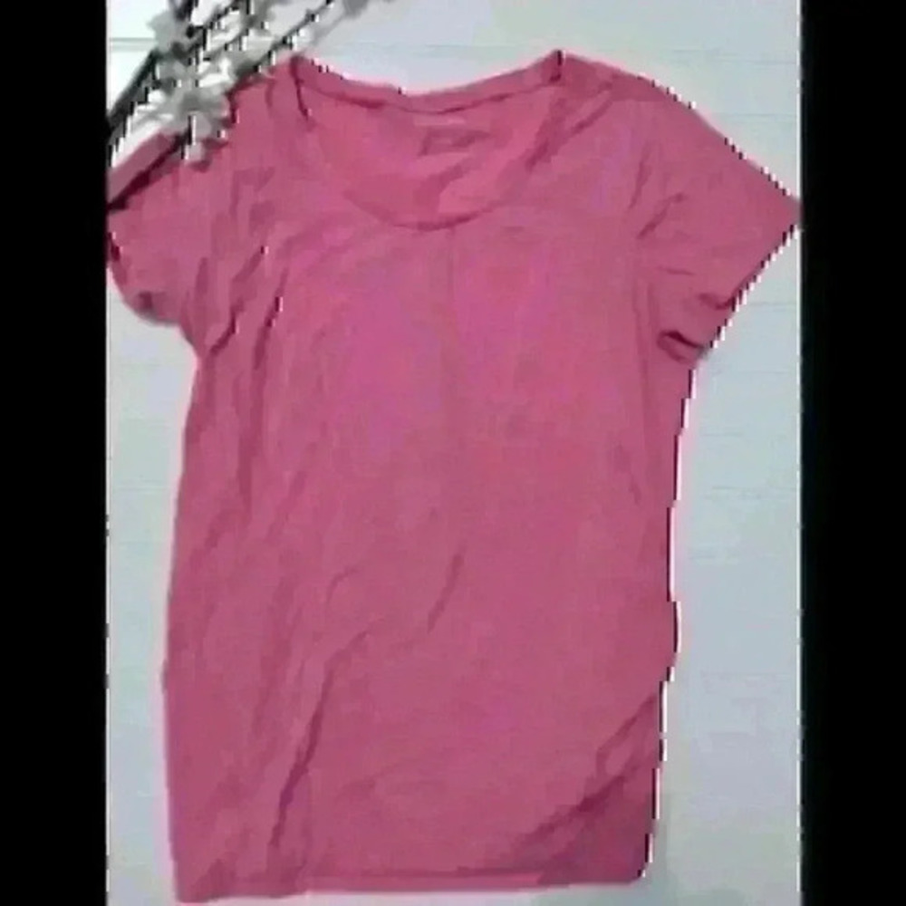 BumpStart Motherhood  Pink Ruched Maternity Tee